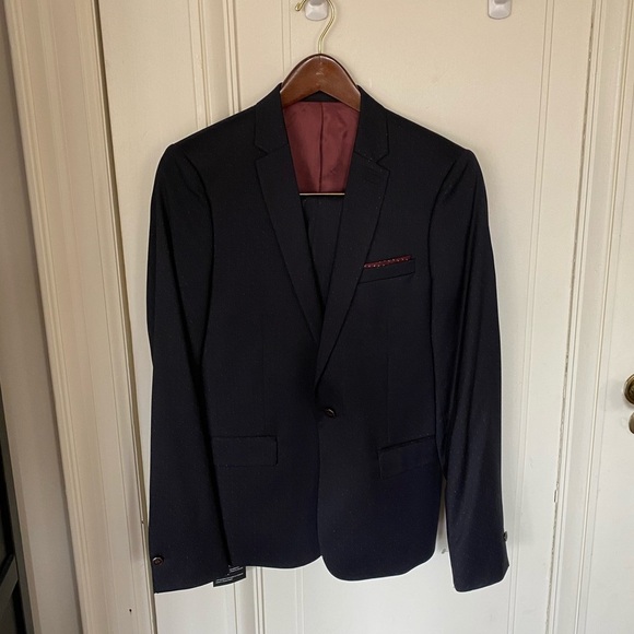 The Kooples Men's Navy Suit - Picture 1 of 13